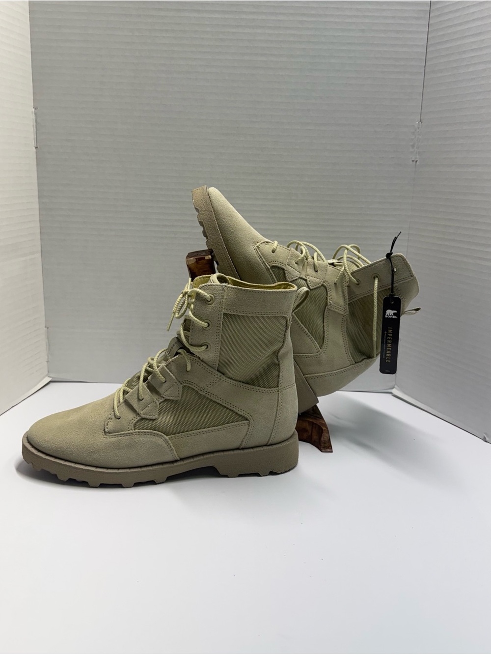 SOREL Caribou OTM Boots Waterproof Men’s Sz 9 4496-303 Combat Style No Box New